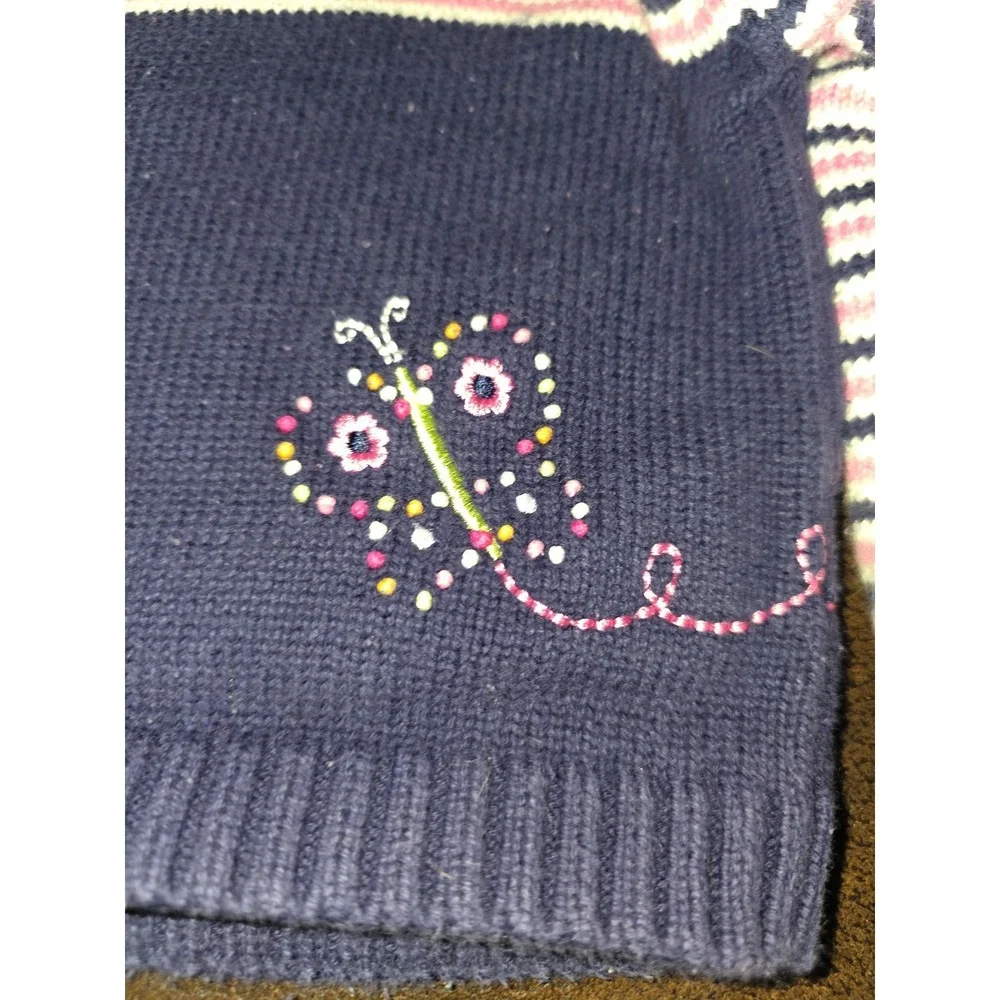 Gymboree‎ vintage butterfly sweater size 6 12 months 2001